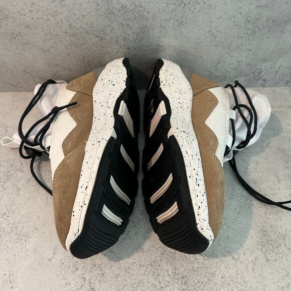 Suicoke Boots Sz 8 ROBBS-ab Suede Tech Hiking Sneaker Boot White Beige Street - Picture 11 of 14